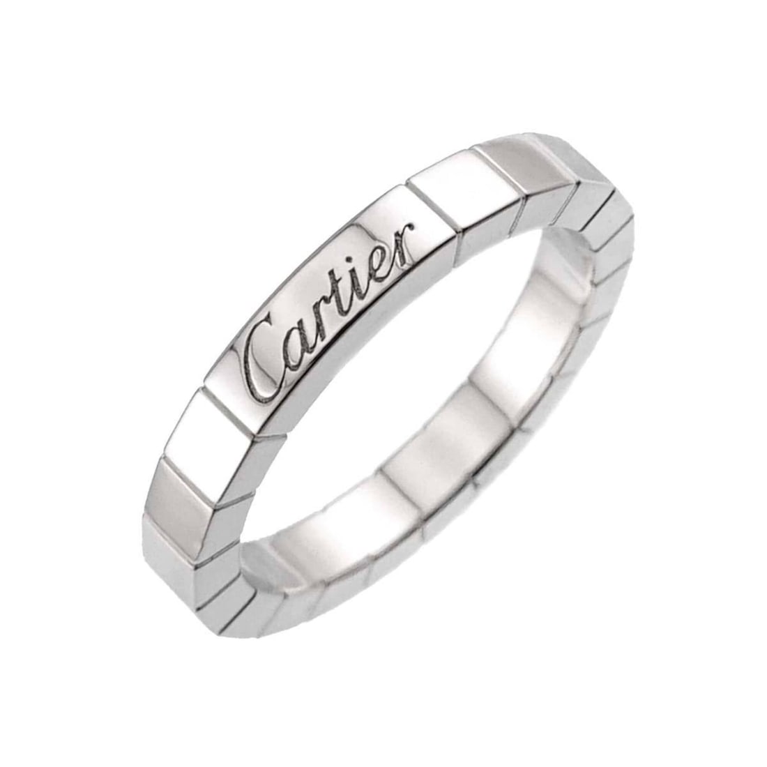 Cartier Laniere Ring #54, 18K WG (White Gold 750)