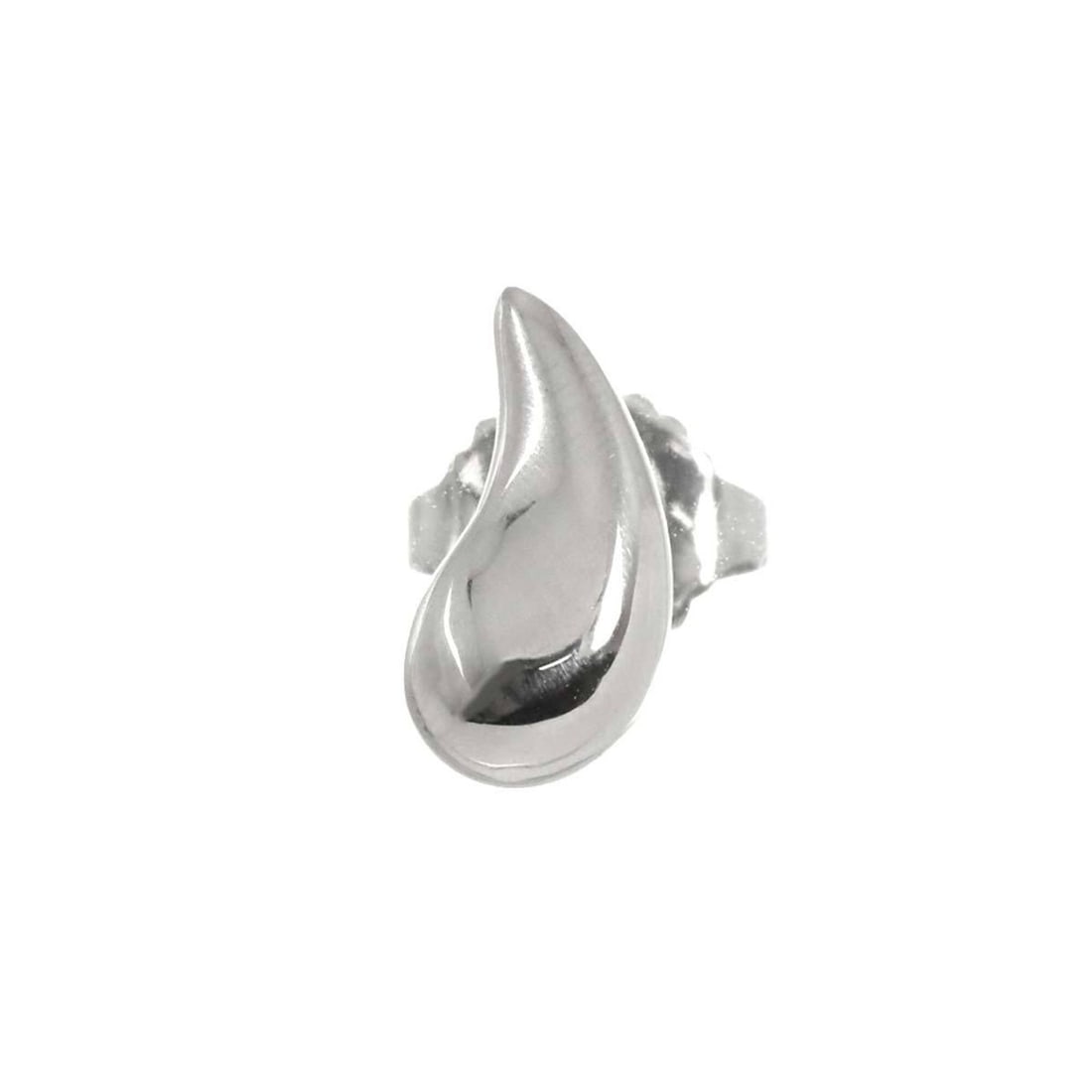 Tiffany & Co. Teardrop Earring, Platinum (Pt), Single Earring/Piercing: --- Catalog ---Category: SizeSize (HxWxD): 9.70mm x 4.90mm / 0.38'' x 0.19''Category: DesignType: Stud earringsGender: WomenMaterial: Platinum 950Single earring: YesCategory: GeneralBrand: Tiffany--- 