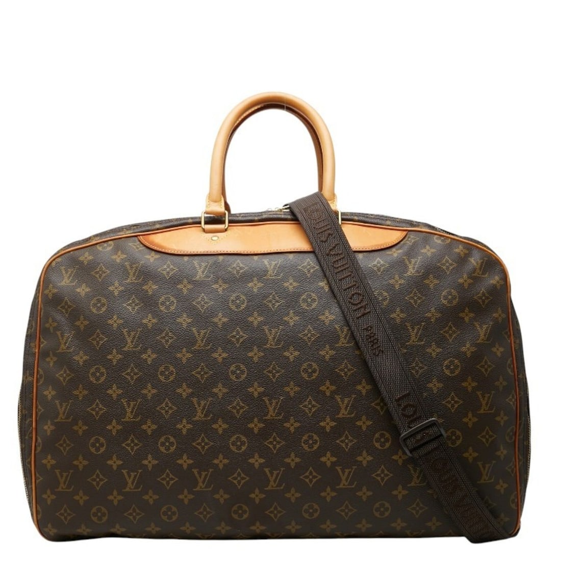 Louis Vuitton Monogram Alizé en Poche Travel Bag Shoulder 2WAY M41393 Brown Leather Women's LOUIS: --- Catalog ---Category: SizeSize (HxWxD): 40cm x 57cm x 24cm / 15.74'' x 22.44'' x 9.44''Category: DesignType: Shoulder bagColor: BrownGender: WomenMaterial: PVC , Leather Category: GeneralBrand: Lou