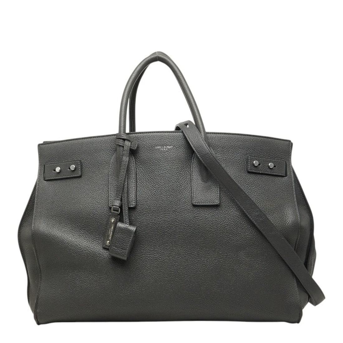 Saint Laurent Sac de Jour Souple Large Handbag 2-Way Shoulder Bag 47816 Gray Leather Women's SAINT: --- Catalog ---Category: SizeSize (HxWxD): 30cm x 39.5cm x 19cm / 11.81'' x 15.55'' x 7.48''Category: DesignType: Handbag, Shoulder bagColor: GrayGender: WomenMaterial: Leather Category: GeneralBrand: