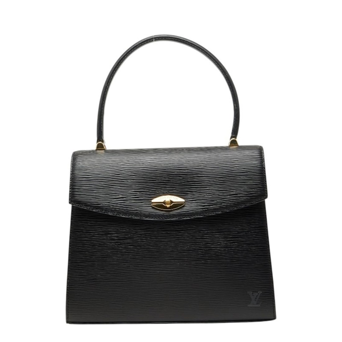 Louis Vuitton Epi Malzerbes Handbag, Top Handle, M52372, Black Gold Leather, Women's LOUIS VUITTON: --- Catalog ---Category: SizeSize (HxWxD): 21.5cm x 23.5cm x 6.5cm / 8.46'' x 9.25'' x 2.55''Category: DesignType: HandbagColor: BlackGender: WomenMaterial: PVC , Leather Category: GeneralBrand: Louis