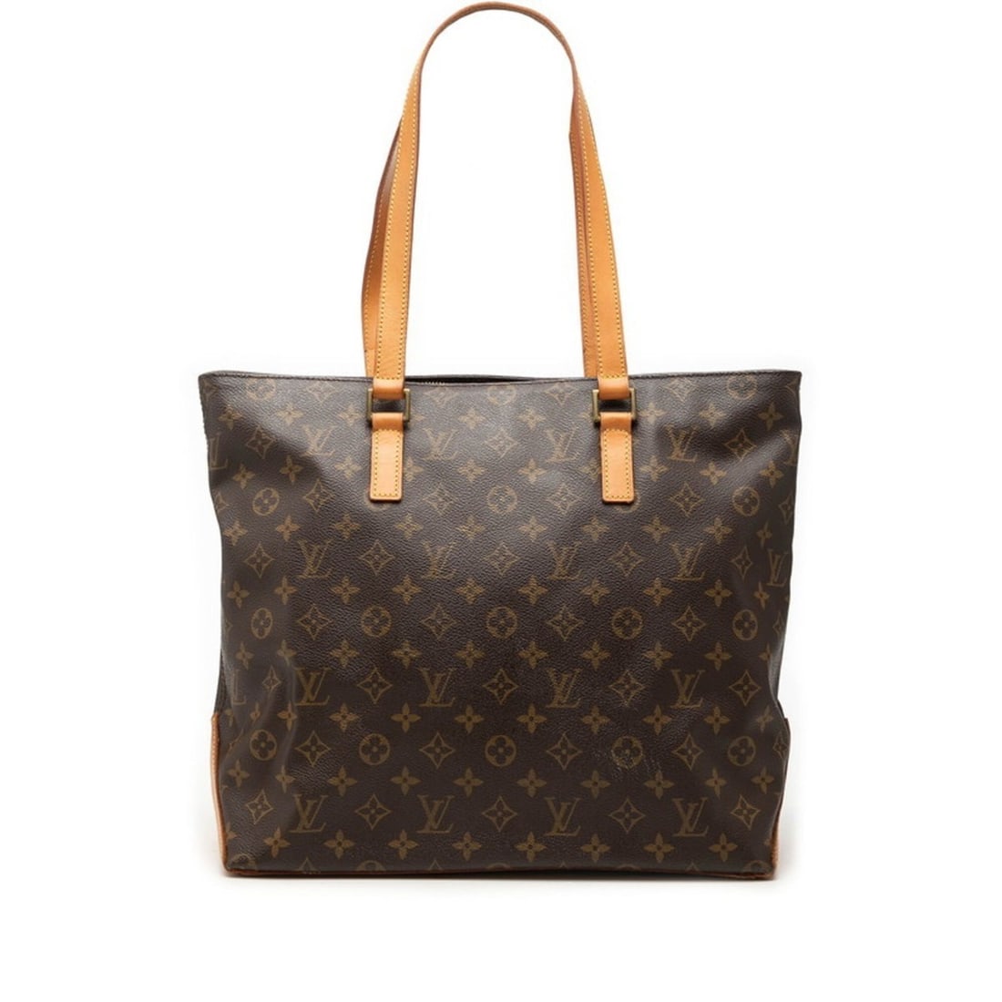Louis Vuitton Monogram Cabas Mezzo Shoulder Bag Tote M51151 Brown Leather Women's LOUIS VUITTON: --- Catalog ---Category: SizeSize (HxWxD): 32cm x 34.5cm x 15cm / 12.59'' x 13.58'' x 5.9''Category: DesignType: Shoulder bag, Tote bagColor: BrownGender: WomenMaterial: PVC , Leather Category:
