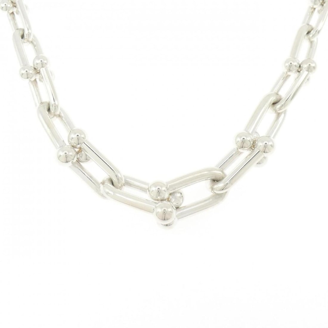 Tiffany HardWear Graduated Link Necklace: --- Catalog ---Category: SizeNeck Circumference: 45 cm / 17.71''Category: DesignGender: WomenMaterial: Silver 925Necklace Type: NecklaceCategory: GeneralMPN: 60153092Brand: Tiffany--- Item List