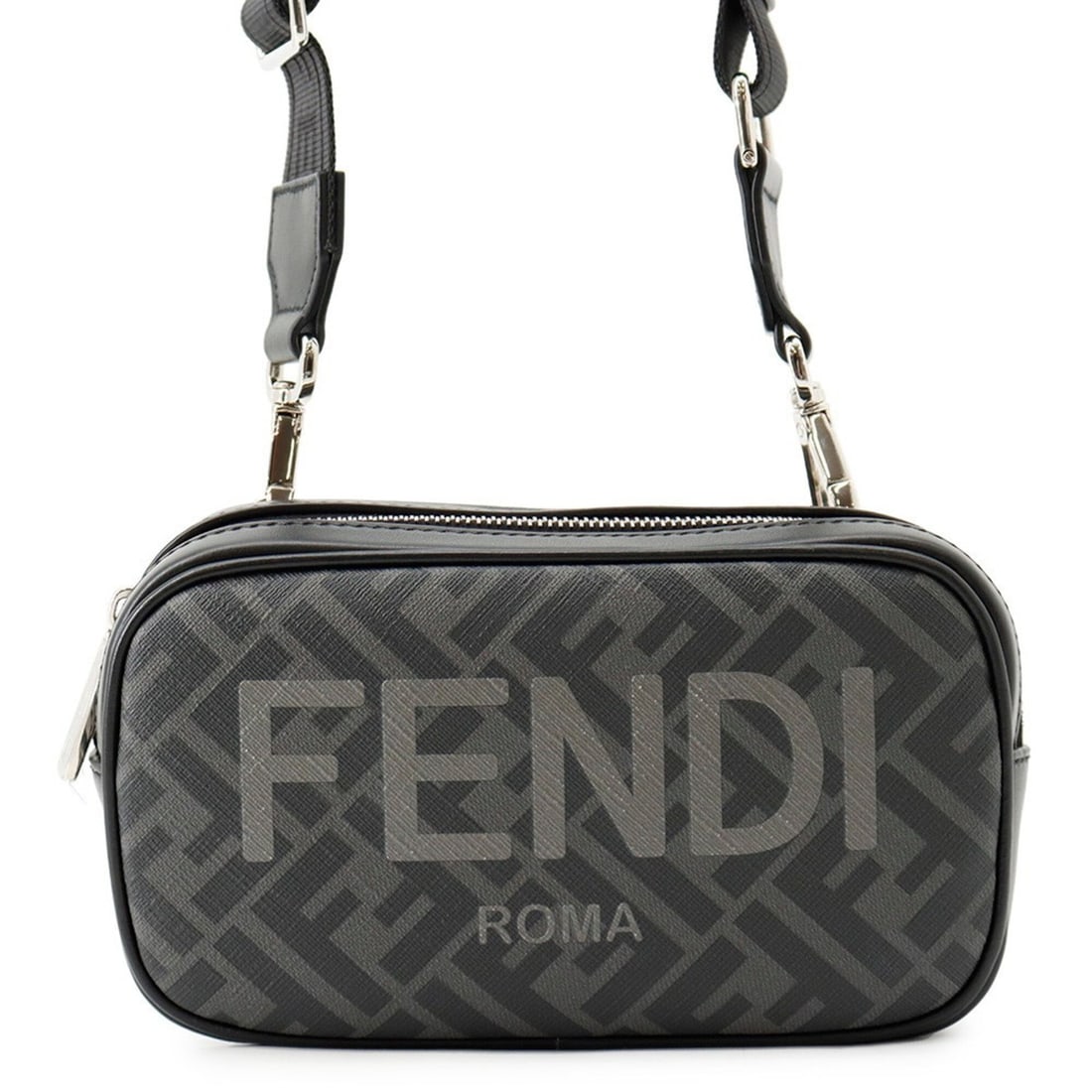 Fendi Shoulder Bag Zucca Pattern 7M0285 FENDI Camera Handbag (1 of 12)