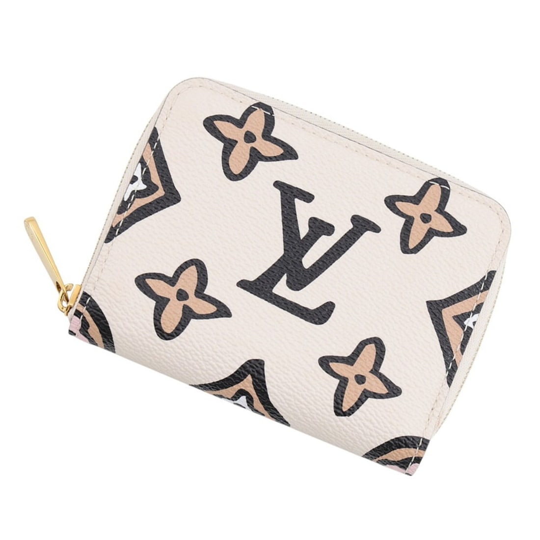 Louis Vuitton Monogram Wild at Heart Zippy Coin Purse M80677 LOUIS VUITTON White Wallet WALLET: --- Catalog ---Category: SizeSize (HxWxD): 8.5cm x 11cm / 3.34'' x 4.33''Category: DesignType: Coin purse/coin caseColor: CreamGender: WomenMaterial: Monogram Category: GeneralLine: MonogramBrand: Lou