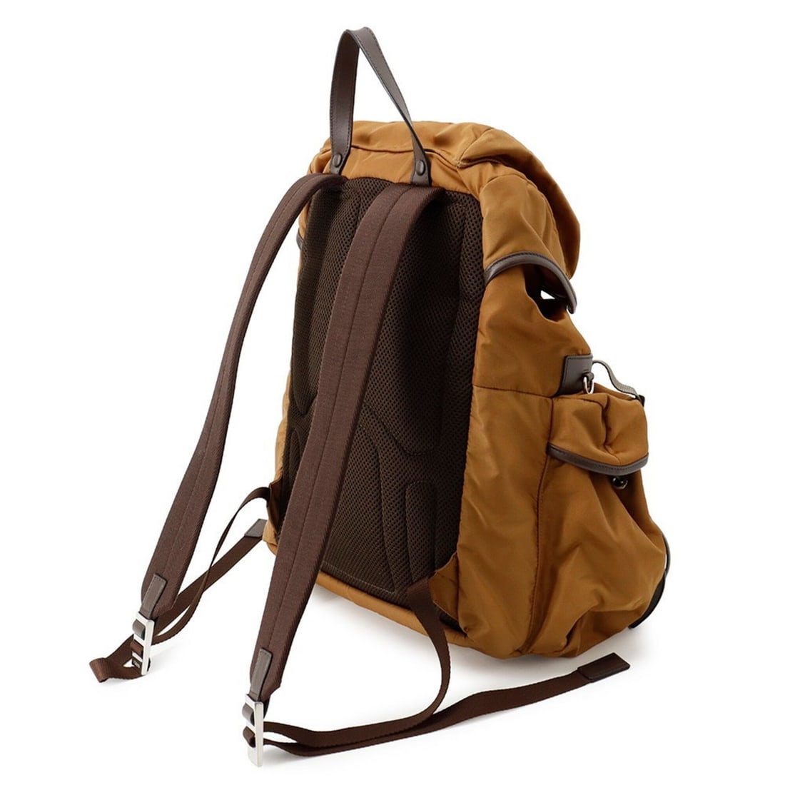 Prada Triangle Backpack Nylon Leather 2VZ117 PRADA Handbag - 2