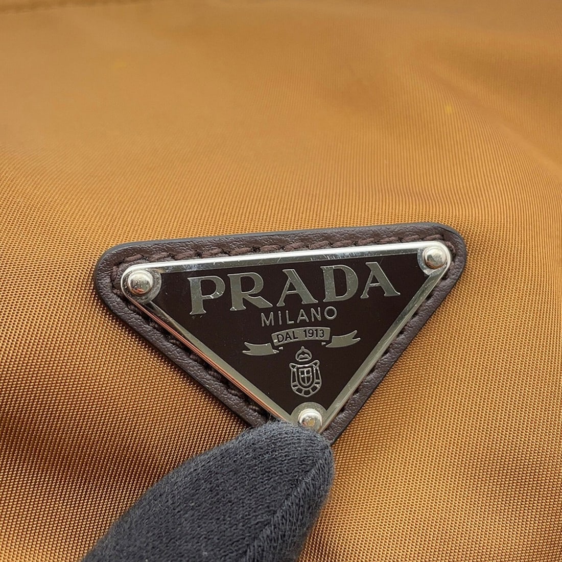 Prada Triangle Backpack Nylon Leather 2VZ117 PRADA Handbag - 8