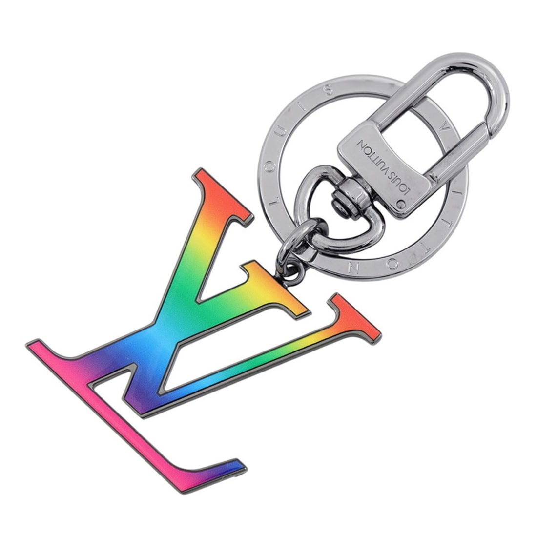 Louis Vuitton Keychain Portefeuille LV Rainbow MP2464 LOUIS VUITTON Accessory Bag Charm