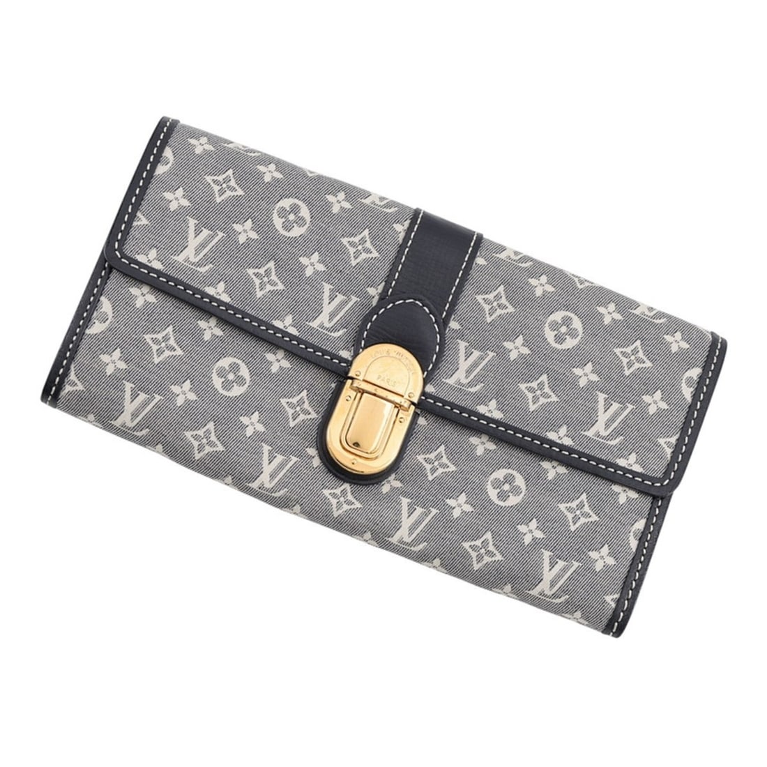 Louis Vuitton Monogram Idylle Portefeuille Sarah Long Wallet M63007 LOUIS VUITTON WALLET (1 of 11)
