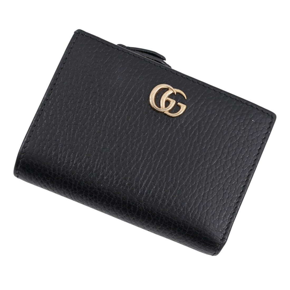Gucci GG Marmont Bi-fold Wallet Compact Leather 772738 GUCCI Black Japan Limited WALLET (1 of 11)