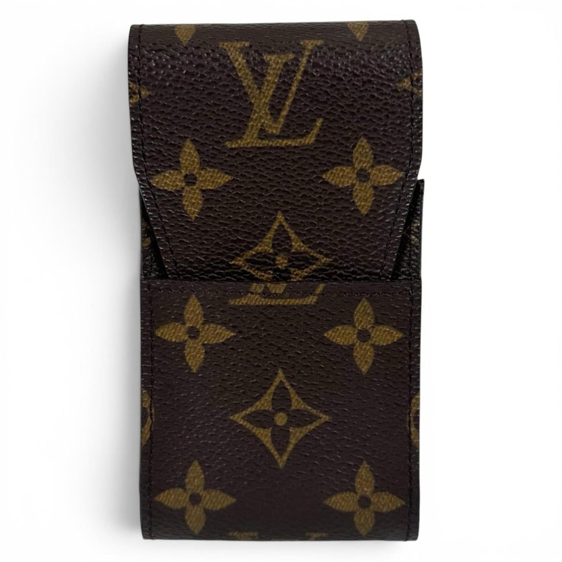 LOUIS VUITTON Vintage M63024 Etui Cigarette Monogram Canvas Case Brown Made in France Women's (1 of 13)