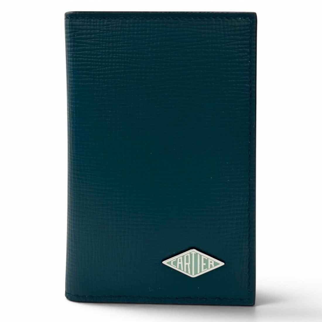 Cartier L3002214 Losange 4-Card Holder Leather Business Card Case/Card Case Dark Green Comes with: --- Catalog ---Category: DesignType: Card caseColor: Dark greenGender: MenMaterial: Leather Category: GeneralMPN: L3002214Brand: CartierCountry of Origin: ItalyCategory: Physical PropertiesSize (HxWxD