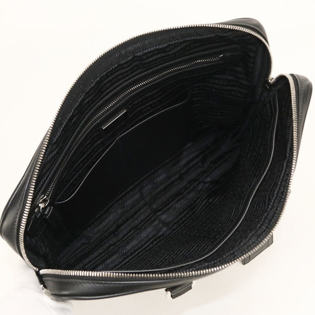 PRADA Briefcase 2VE368 Men's Black - 3
