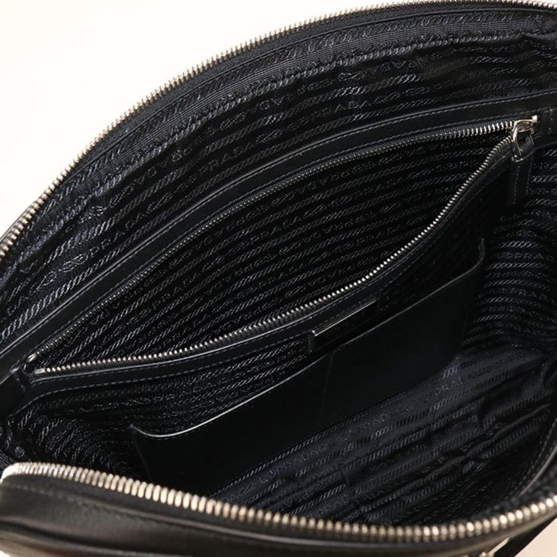 PRADA Briefcase 2VE368 Men's Black - 4