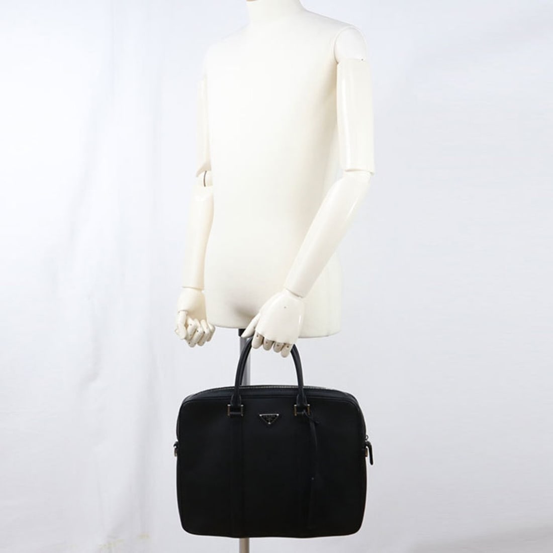 PRADA Briefcase 2VE368 Men's Black - 8