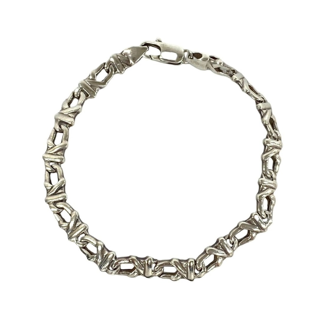 TIFFANY&Co. Tiffany Vintage Chain Bracelet, Sterling Silver 925, Accessory, Silver, Item Number: --- Catalog ---Category: SizeLength: 18cm / 7.08''Category: DesignType: Charm braceletColor: SilverGender: WomenMaterial: Silver 925Category: GeneralBrand: Tiffany--- Item List ---Section: ConditionRa