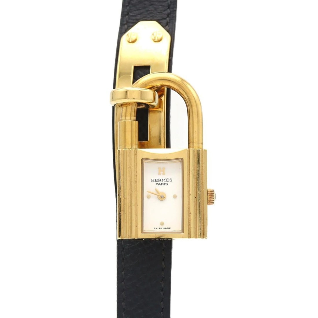 Hermes Kelly GP KE1.201 Quartz Watch: --- Catalog ---Category: SizeCase Diameter: 20mm / 0.79''Category: DesignType: WristwatchGender: WomenColor (Dial): WhiteMaterial (Case): Gold platedCategory: GeneralMPN: KE1.201Brand: HermesCategory:
