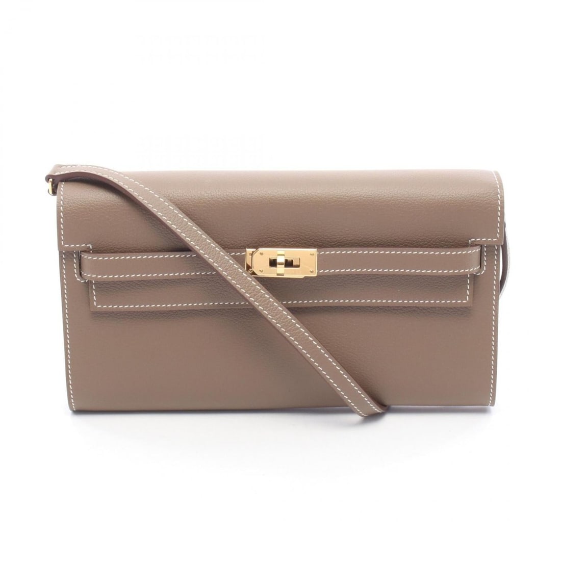 Hermes Kelly To Go Etoupe Shoulder Bag Handbag Leather Evercolor Women's Gray: --- Catalog ---Category: SizeSize (HxWxD): 11.5cm x 20.5cm x 3.5cm / 4.52'' x 8.07'' x 1.37''Category: DesignType: Handbag, Shoulder bagColor: Etoupe gray, GrayGender: WomenMaterial: Evercalf leather 