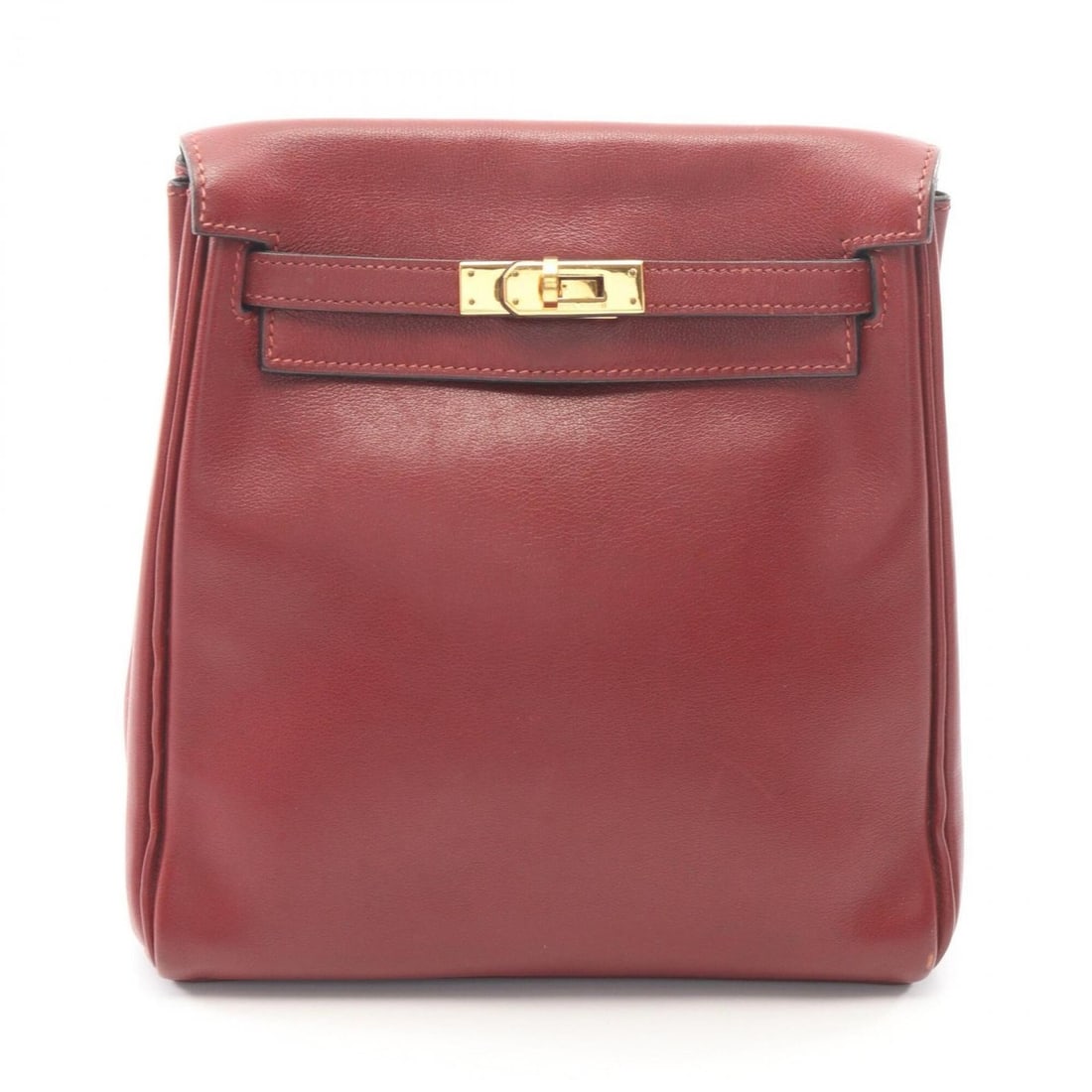 Hermes Kelly Ad PM Backpack/Handbag, Leather, Veau Gulliver, Women's, Bordeaux: --- Catalog ---Category: SizeSize (HxWxD): 22cm x 19cm x 8cm / 8.66'' x 7.48'' x 3.14''Category: DesignType: BackpackColor: BordeauxGender: WomenMaterial: Gulliver leather Category: GeneralBrand: