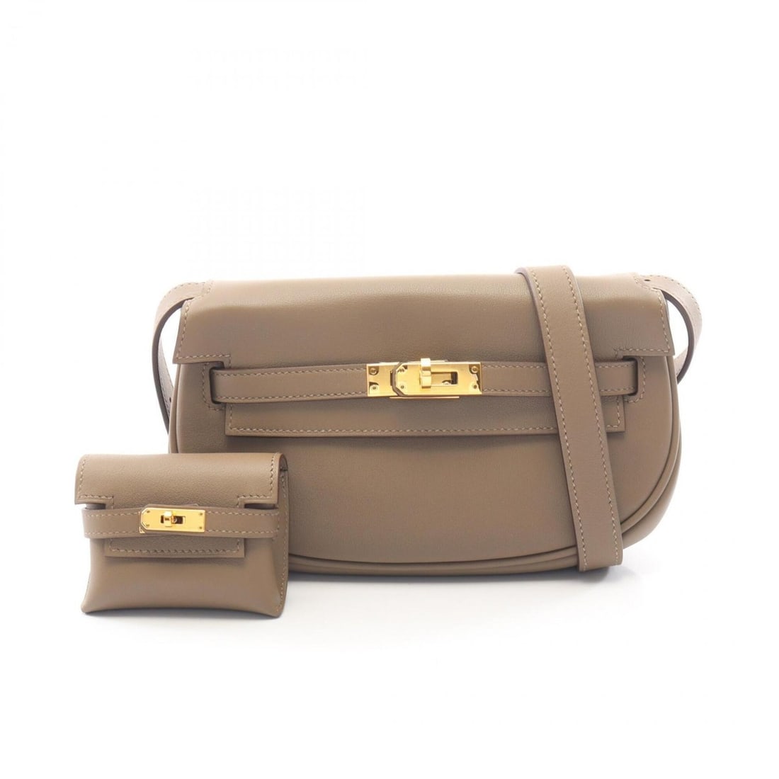 Hermes Kelly Move Beige Malfa Shoulder Bag/Handbag, Veau Swift Leather, Women's,: --- Catalog ---Category: SizeSize (HxWxD): 12cm x 20cm x 6cm / 4.72'' x 7.87'' x 2.36''Category: DesignType: Handbag, Shoulder bagColor: BeigeGender: WomenMaterial: Swift leather Category: