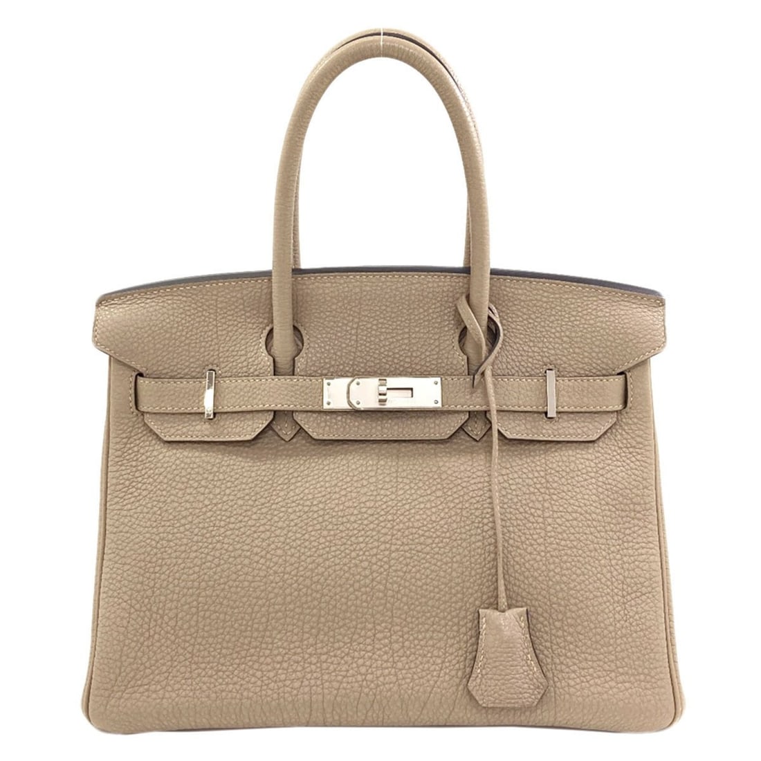 Hermes Birkin 30 Silver Hardware Handbag Togo Leather Women's HERMES: --- Catalog ---Category: SizeSize (HxWxD): 22cm x 30cm x 15.5cm / 8.66'' x 11.81'' x 6.1''Category: DesignType: HandbagColor: BeigeGender: WomenMaterial: Togo leather Category: GeneralBrand: Hermes---