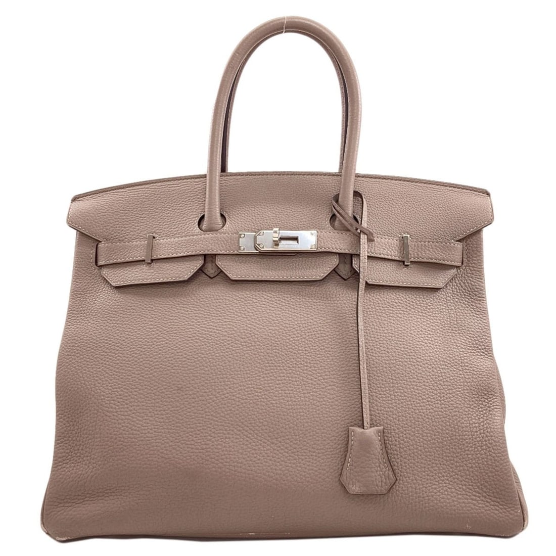 Hermes Birkin 35 Silver Hardware Handbag Togo Leather Women's HERMES