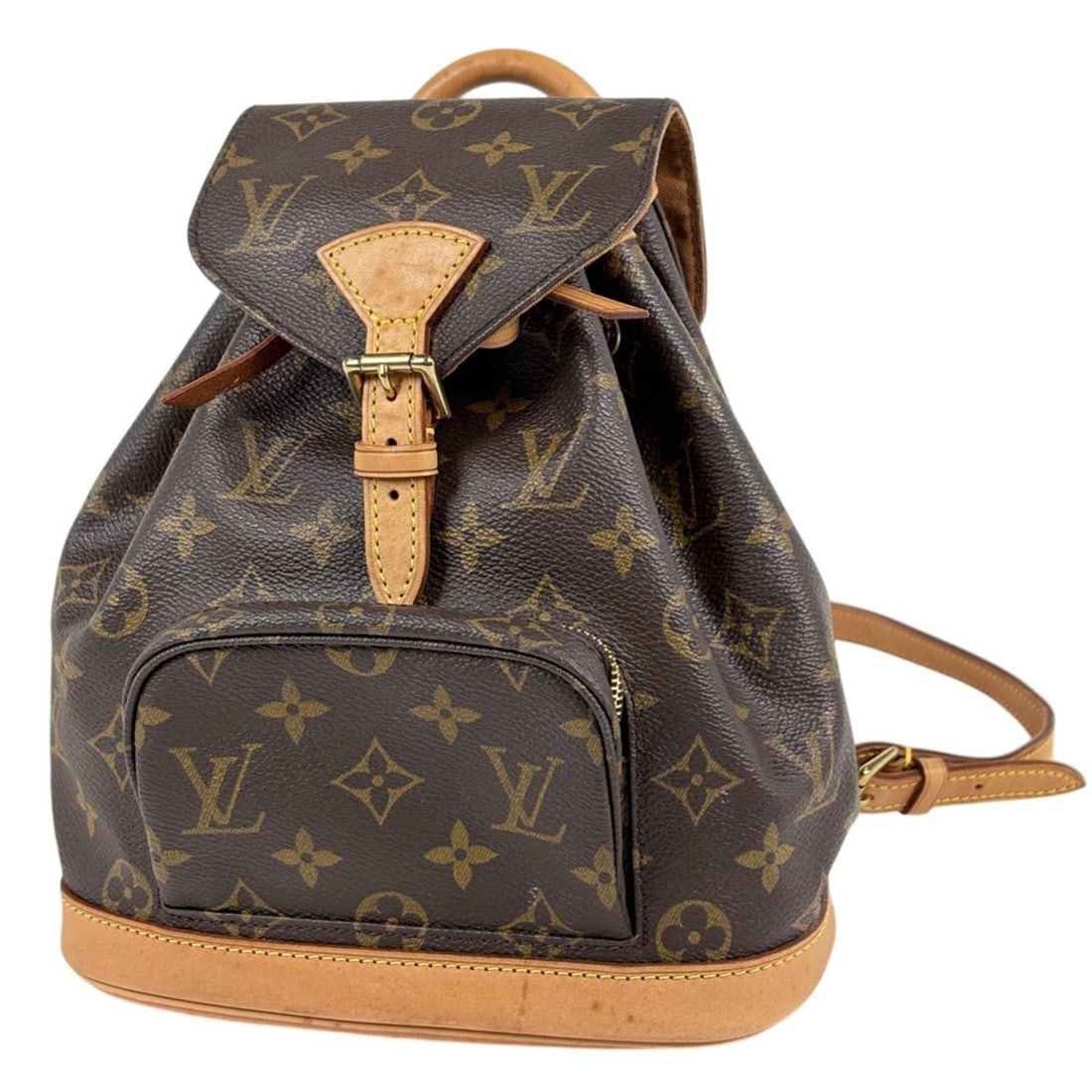 Louis Vuitton Mini Montsouris Backpack Daypack Monogram Brown M51137 Women's: --- Catalog ---Category: SizeSize (HxWxD): 22cm x 21cm x 9cm / 8.66'' x 8.26'' x 3.54''Category: DesignType: BackpackColor: BrownGender: WomenMaterial: Monogram Category: GeneralBrand: Louis Vuitton--