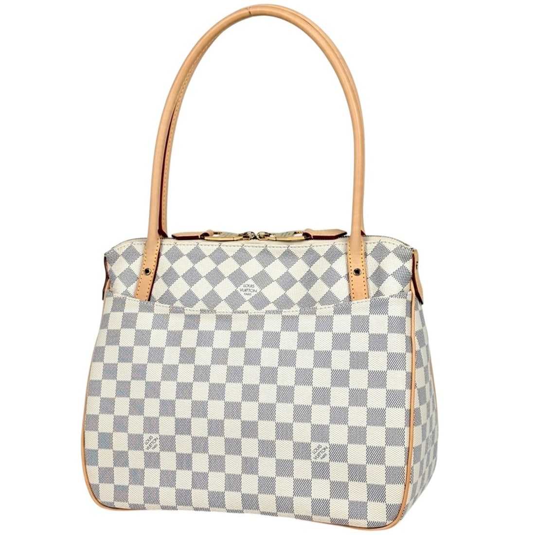 Louis Vuitton Figeri PM Shoulder Bag, Damier Azur White, N41176, Women's: --- Catalog ---Category: SizeSize (HxWxD): 27cm x 30cm x 14cm / 10.62'' x 11.81'' x 5.51''Category: DesignType: Shoulder bagColor: WhiteGender: WomenMaterial: Damier Azur Category: GeneralBrand: Louis