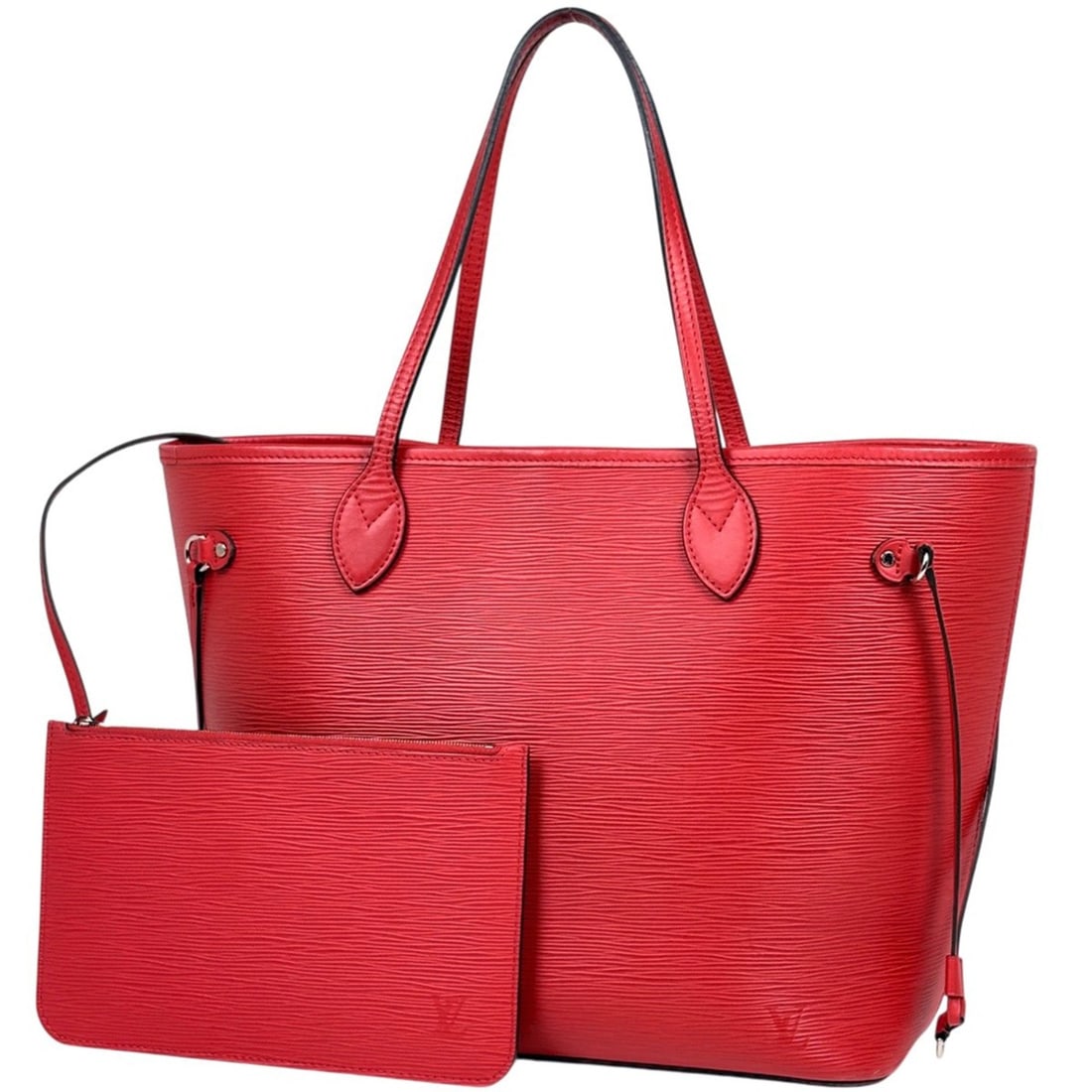 Louis Vuitton Neverfull MM Tote Bag, Epi Leather, Coquelicot, M41159, Women's: --- Catalog ---Category: SizeSize (HxWxD): 29cm x 32cm x 16cm / 11.41'' x 12.59'' x 6.29''Category: DesignType: Tote bagColor: CoquelicotsGender: WomenMaterial: Epi leather Category: GeneralBrand: Lou