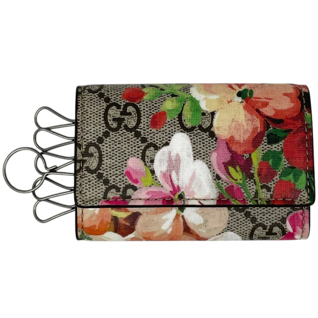 Gucci GUCCI Accessories/Key Case GG Blooms 6-ring Supreme Beige 410084 Women's: --- Catalog ---Category: DesignType: KeycaseColor: BeigeGender: WomenMaterial: GG Supreme Category: GeneralBrand: GucciCategory: Physical PropertiesSize (HxWxD): 6cm x 9cm x 2cm / 2.36'' x 3.54'' x 0.