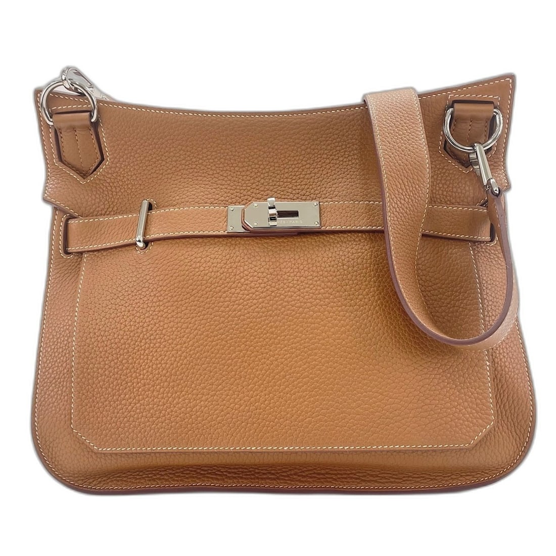 Hermes Jypsiere 34 Shoulder Bag, Brown: --- Catalog ---Category: SizeSize (HxWxD): 28cm x 33cm x 15cm / 11.02'' x 12.99'' x 5.9''Strap Length: 115cm - 133cm / 45.27'' - 52.36''Category: DesignType: Shoulder bagColor: BrownGender: WomenCateg
