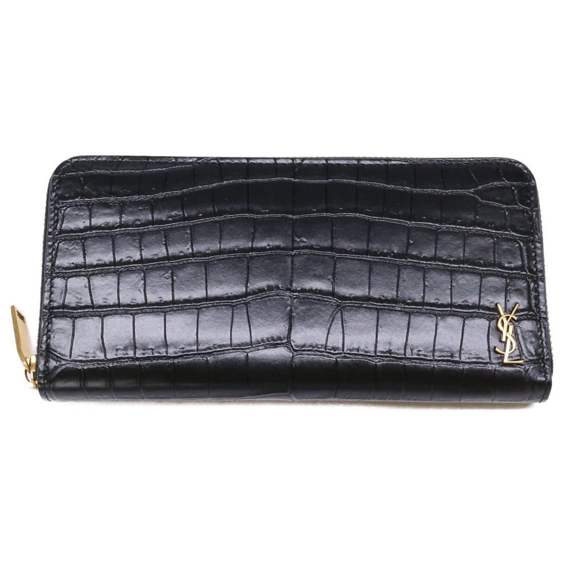 Yves Saint Laurent SAINT LAURENT PARIS 630201 Tiny Cassandra Embossed Matte Leather Zip-Around (1 of 11)