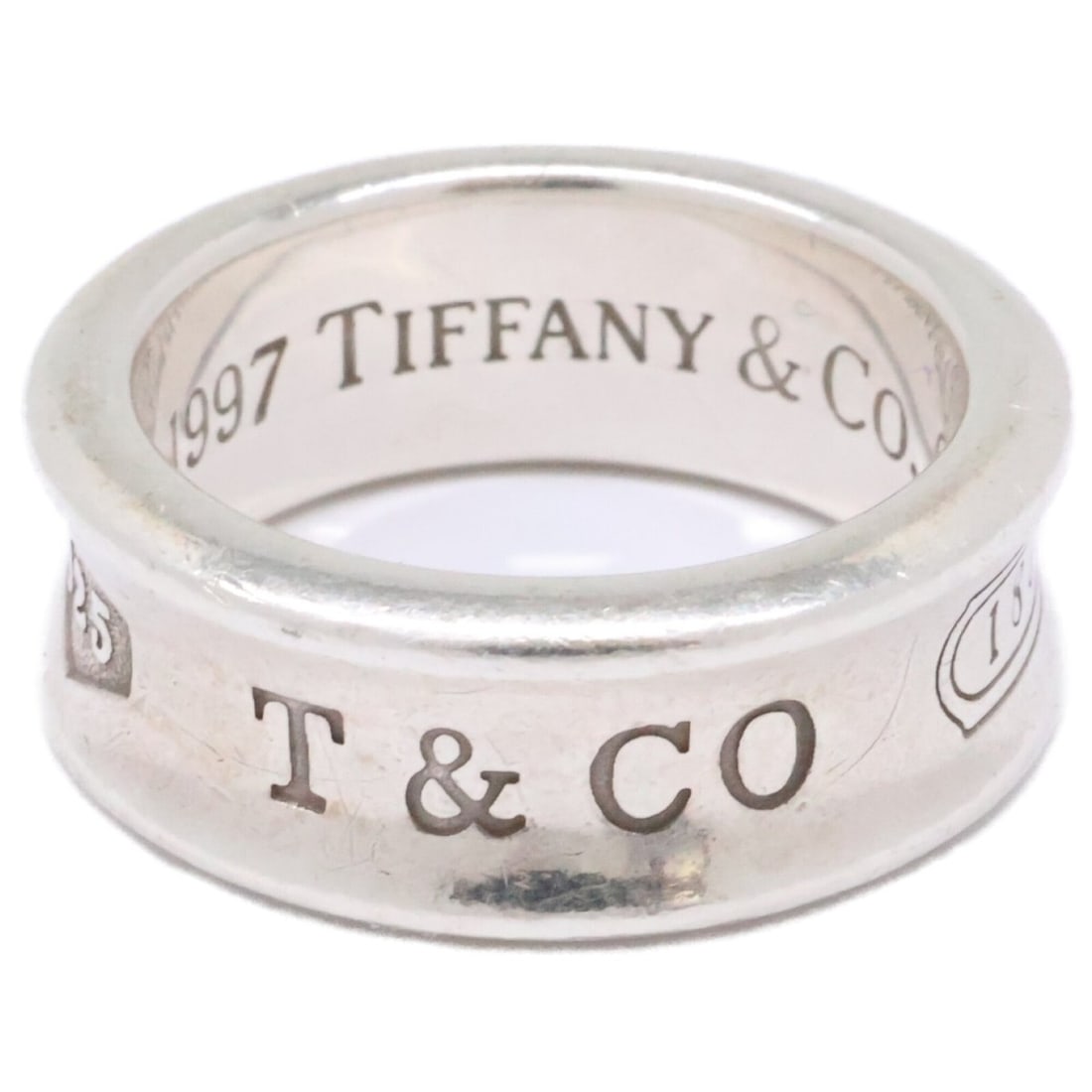 TIFFANY&Co. Tiffany 925 1837 Medium Ring, Silver, Women's: --- Catalog ---Category: SizeJP Size: 8US Size: 4.5Category: DesignType: Band ringColor: SilverGender: WomenMaterial: Silver 925Category: GeneralBrand: Tiffany--- Item List ---Section: ConditionRankin