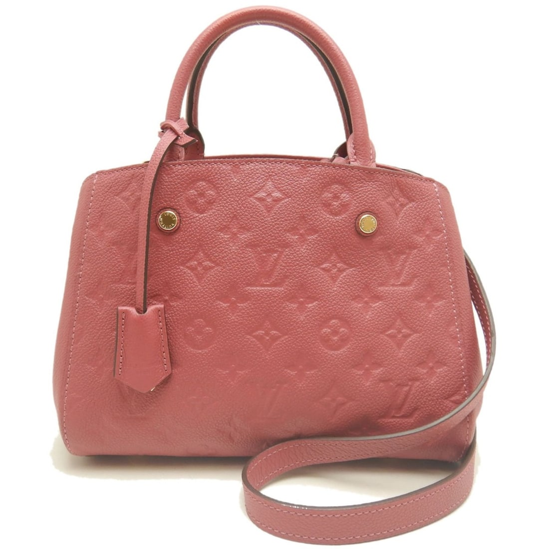 LOUIS VUITTON Empreinte Montaigne BB M54199 Handbag Freesia Women's 254181: --- Catalog ---Category: SizeSize (HxWxD): 18cm x 26cm x 13cm / 7.08'' x 10.23'' x 5.11''Category: DesignType: HandbagColor: FreesiaGender: WomenMaterial: Monogram Empreinte Category: GeneralMPN: