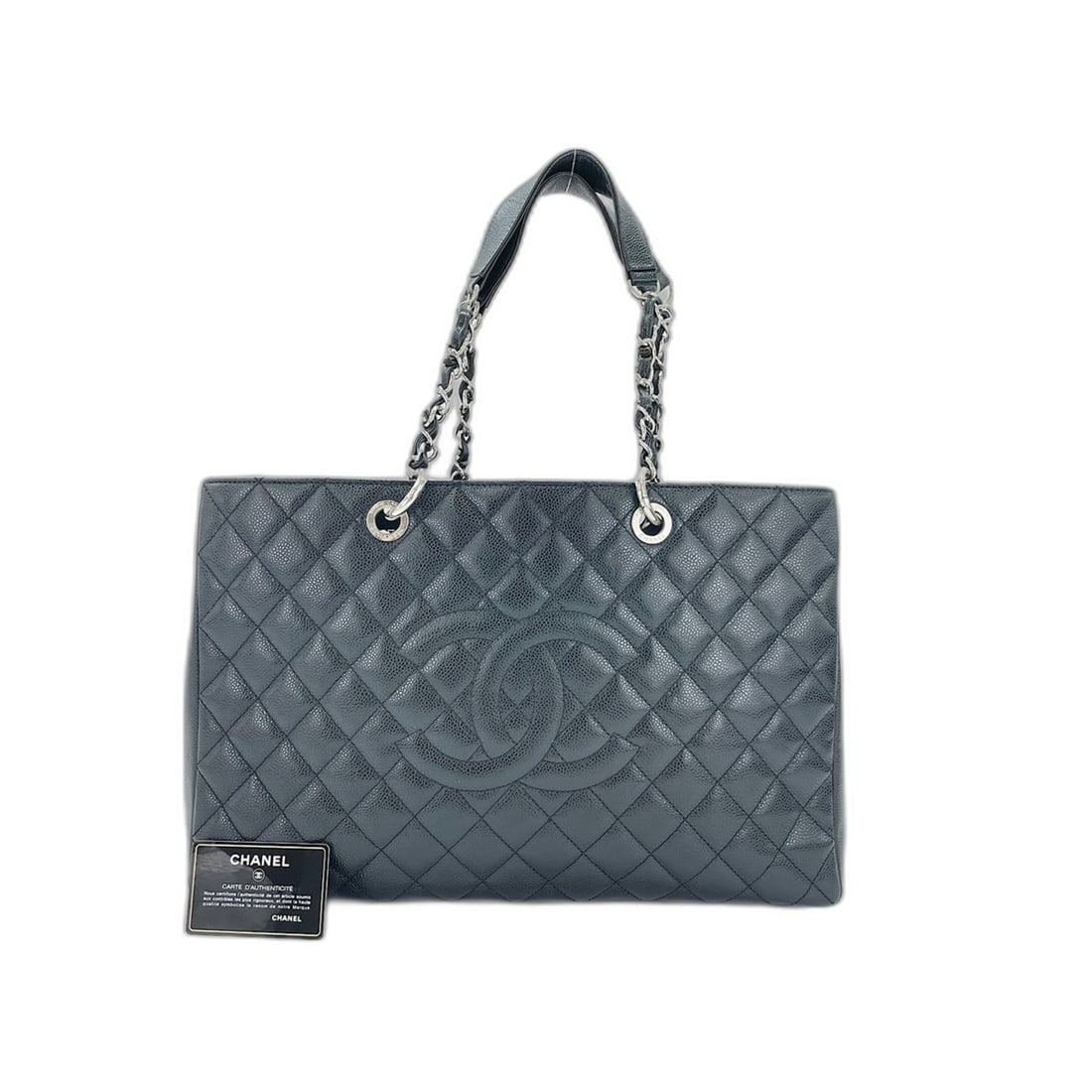 Chanel GST Tote Bag, Black: --- Catalog ---Category: SizeSize (HxWxD): 27cm x 41cm x 14cm / 10.62'' x 16.14'' x 5.51''Strap Length: 53cm / 20.86''Category: DesignType: Tote bagColor: BlackGender: WomenCategory: GeneralBrand: