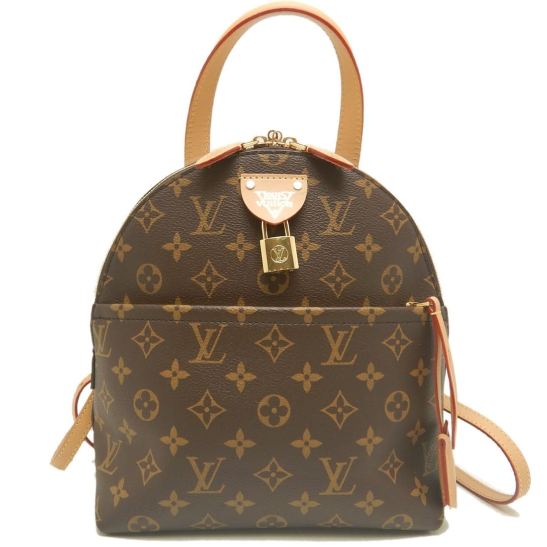 LOUIS VUITTON Monogram LV Moon Backpack M44944, Brown, Women's 254175 (1 of 16)