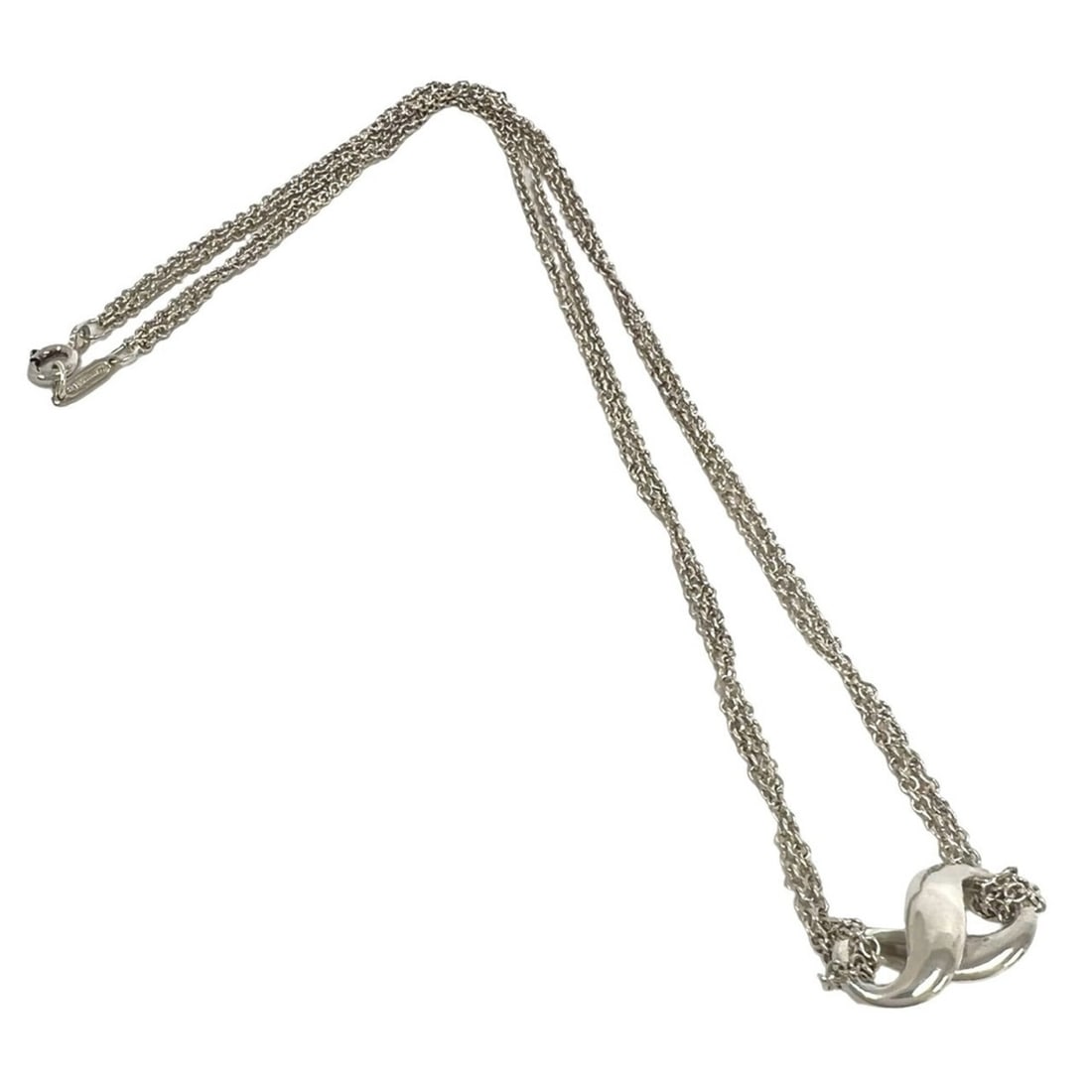 TIFFANY&Co. Tiffany Vintage Infinity Necklace, Sterling Silver 925, Accessory Pendant, Silver, Item (1 of 16)