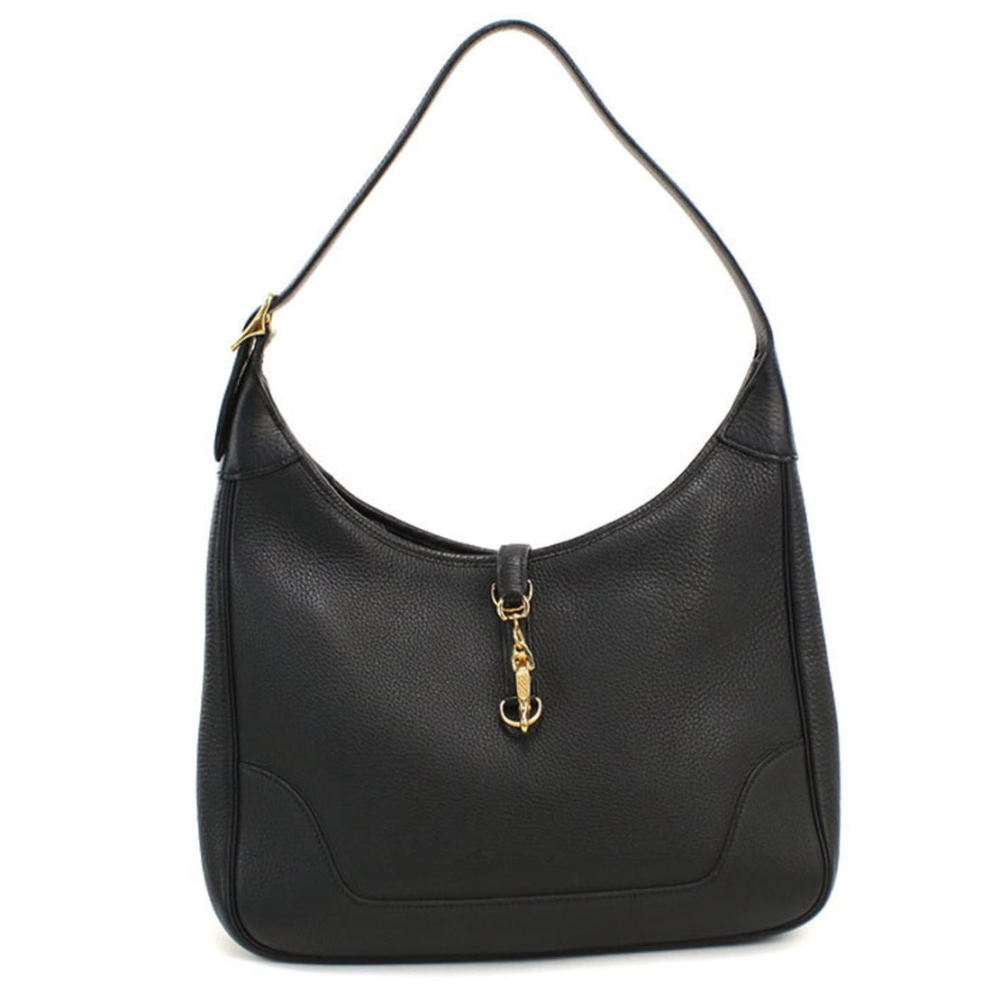 HERMES Hermes Shoulder Bag Trim 31 ?F stamp Women's Black: --- Catalog ---Category: SizeSize (HxWxD): 22cm x 30cm x 8cm / 8.66'' x 11.81'' x 3.14''Category: DesignType: Shoulder bagColor: BlackGender: WomenMaterial: Taurillon clemence leather Hardware Color: 
