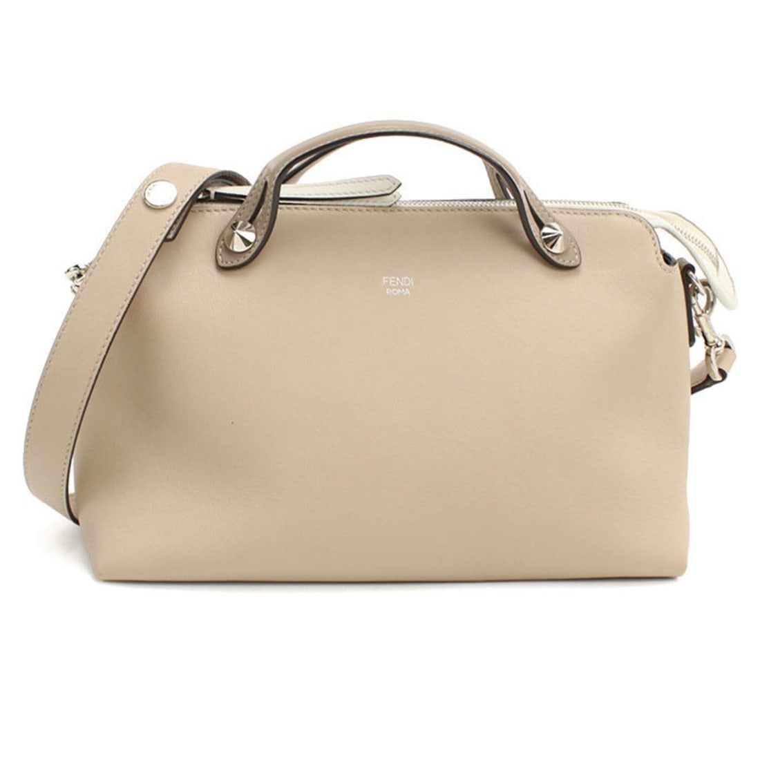 FENDI handbag 8BL124 2WAY By The Way women's beige (1 of 15)