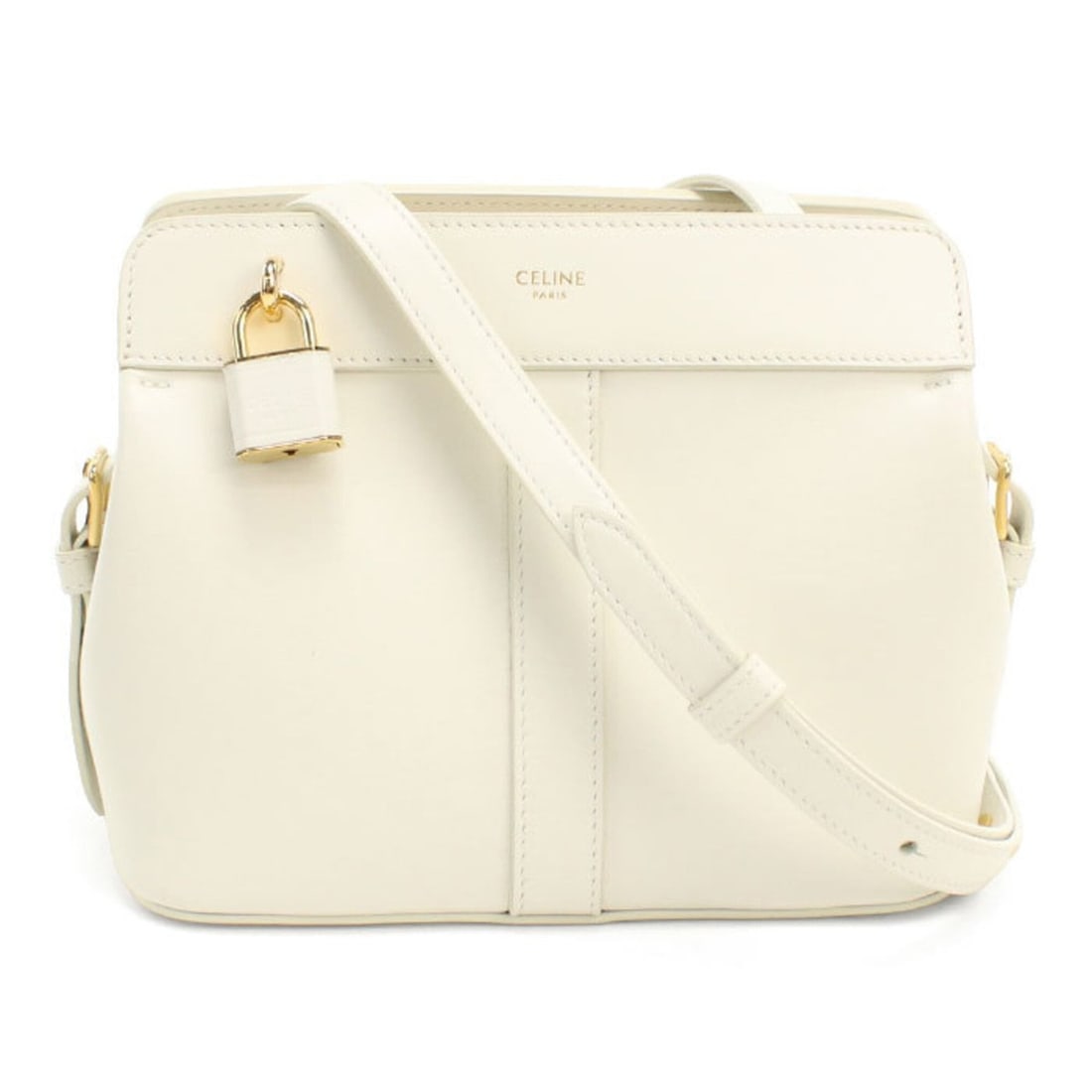 CELINE Celine Shoulder Bag 191993CRC Teen Cabas de France Women's White: --- Catalog ---Category: SizeSize (HxWxD): 16cm x 19cm x 11cm / 6.29'' x 7.48'' x 4.33''Category: DesignType: Shoulder bagColor: WhiteGender: WomenMaterial: Leather Hardware Color: GoldLeather/Fur Typ