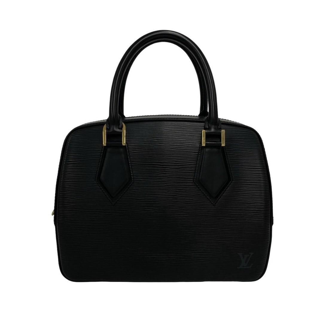 LOUIS VUITTON Louis Vuitton Sablon Logo Engraved Epi Leather Genuine Handbag Mini Boston Bag Noir: --- Catalog ---Category: SizeSize (HxWxD): 21cm x 27cm x 11cm / 8.26'' x 10.62'' x 4.33''Category: DesignType: Boston bag, HandbagColor: BlackGender: WomenMaterial: Leather Category: GeneralBrand: Lou