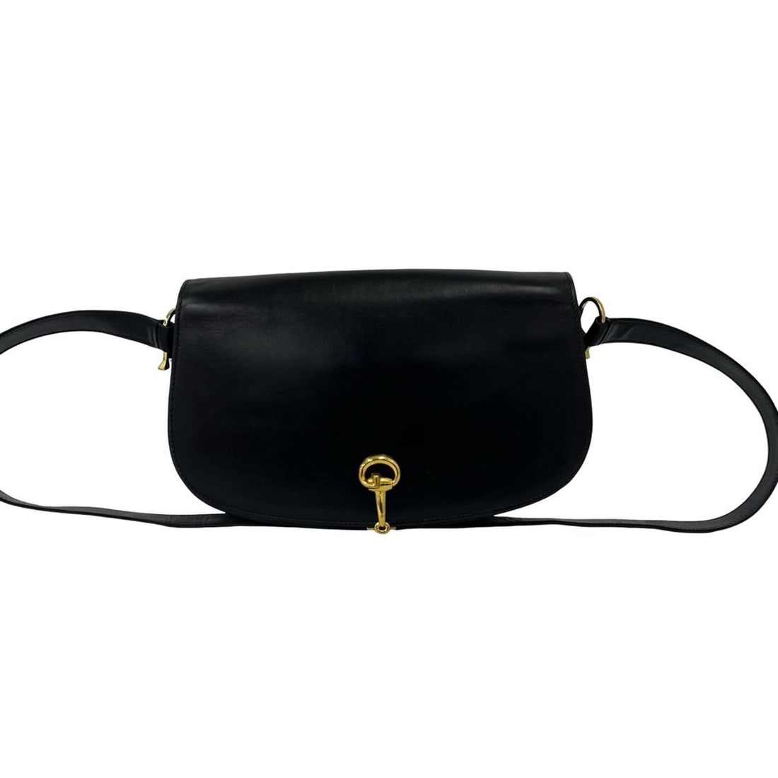 GUCCI Old Gucci G Logo Horsebit Hardware Leather Mini Shoulder Bag Pouch Black 256-6: --- Catalog ---Category: SizeSize (HxWxD): 15.5cm x 25cm x 6cm / 6.1'' x 9.84'' x 2.36''Category: DesignType: Pochette, Shoulder bagColor: BlackGender: WomenMaterial: Leather Category: GeneralBrand: G