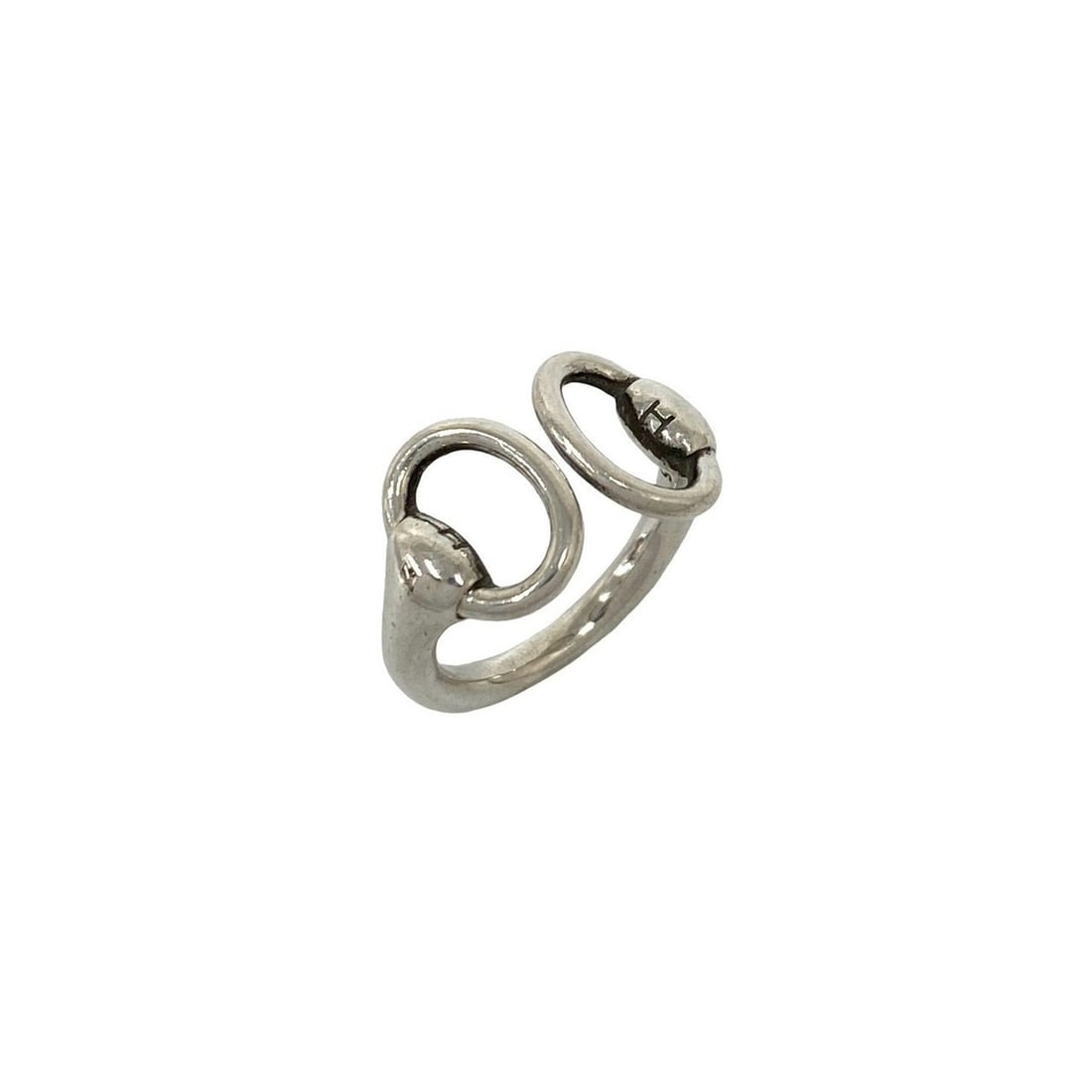 HERMES Vintage Nausicaä Ring, Sterling Silver 925, Accessory, Item No. 24306: --- Catalog ---Category: SizeJP Size: 12US Size: 6.5Category: DesignType: Band ringColor: SilverGender: WomenMaterial: Silver 925Category: GeneralBrand: Hermes--- Item List ---Section: ConditionRankin
