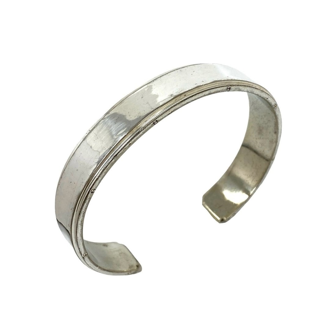 TIFFANY&Co. Tiffany Vintage Heavy Plain Bangle, Sterling Silver 925, Accessory, Silver, Item Number: --- Catalog ---Category: SizeLength: 19.5cm / 7.67''Category: DesignType: BangleColor: SilverGender: WomenMaterial: Silver 925Category: GeneralBrand: Tiffany--- Item List ---Section: ConditionRanking: