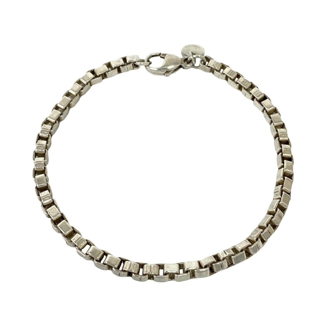 TIFFANY&Co. Tiffany Vintage Venetian Bracelet, Sterling Silver 925, Accessory for Men and Women,: --- Catalog ---Category: SizeLength: 18.5cm / 7.28''Category: DesignType: Charm braceletColor: SilverGender: Men,WomenMaterial: Silver 925Category: GeneralBrand: Tiffany--- Item List ---Section: Condi