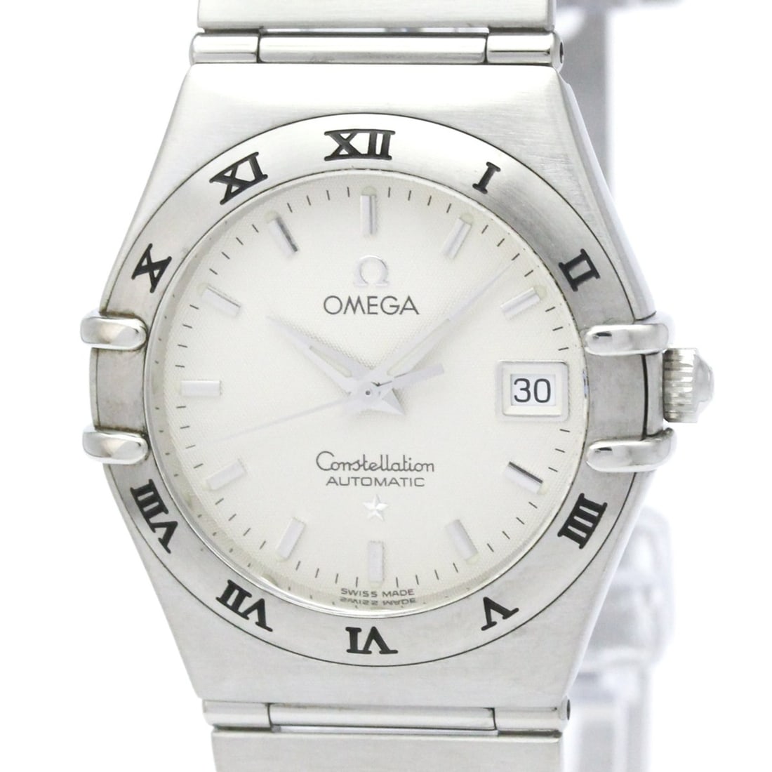 OMEGA Constellation Steel Automatic Ladies Watch 1592.30 Polished: --- Catalog ---Category: SizeCase Diameter: 28mm / 1.1''Category: DesignType: WristwatchStyle: Dress/FormalGender: WomenColor (Dial): SilverMaterial (Band): Stainless steelMaterial (Case): Stainless s