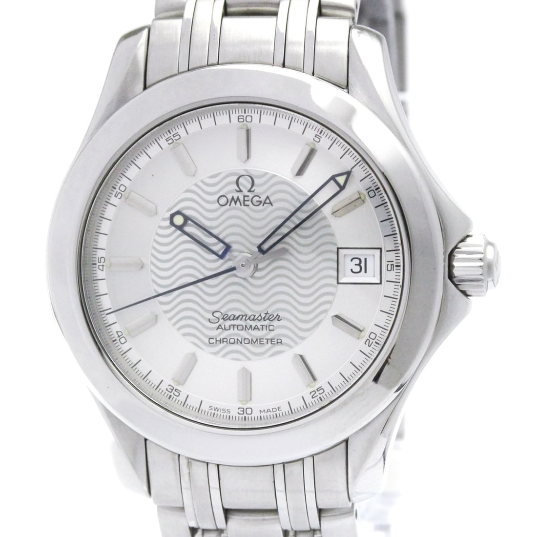 OMEGA Seamaster 120M Chronometer Steel Automatic Watch 2501.31 Polished: --- Catalog ---Category: SizeCase Diameter: 36mm / 1.42''Category: DesignType: WristwatchStyle: SportGender: MenColor (Dial): SilverMaterial (Band): Stainless steelMaterial (Case): Stainless steelCate