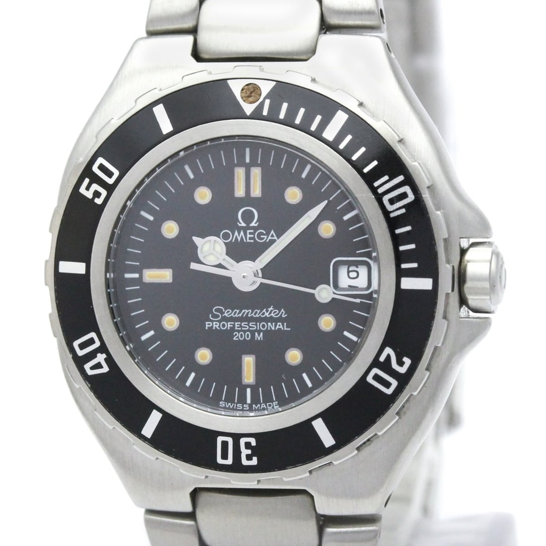 OMEGA Seamaster Professional Stainless Steel Ladies Watch 796.1041 Polished: --- Catalog ---Category: SizeCase Diameter: 30mm / 1.18''Category: DesignType: WristwatchStyle: SportGender: WomenColor (Dial): BlackMaterial (Band): Stainless steelMaterial (Case): Stainless steelCat