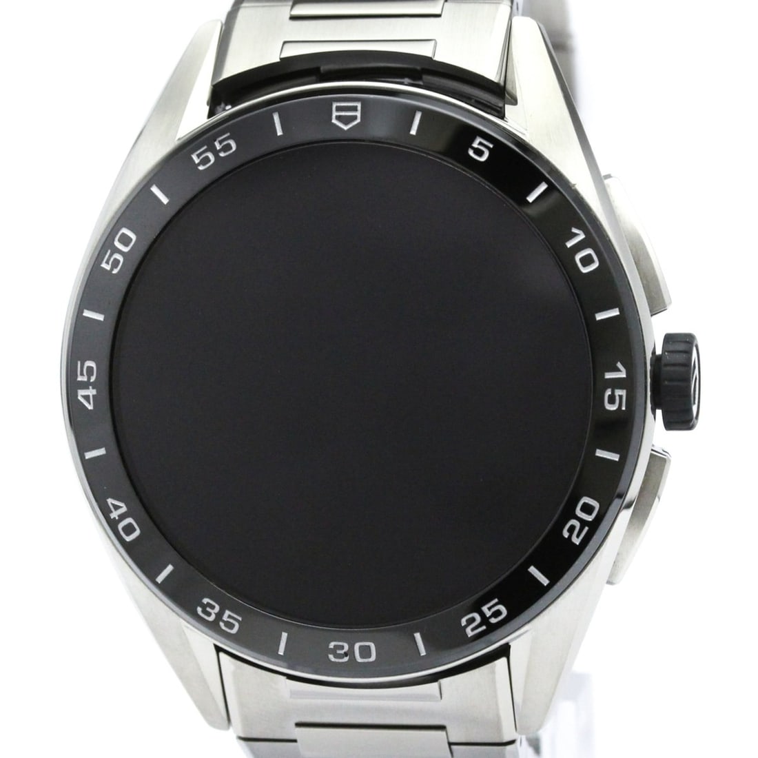 TAG HEUER Connected Calibre 4 Ceramic Steel Quartz Watch SBR8A10.BA0616: --- Catalog ---Category: SizeCase Diameter: 45mm / 1.77''Category: DesignType: WristwatchStyle: SportGender: MenMaterial (Band): Stainless steelMaterial (Case): Stainless steelCategory: GeneralLine: C