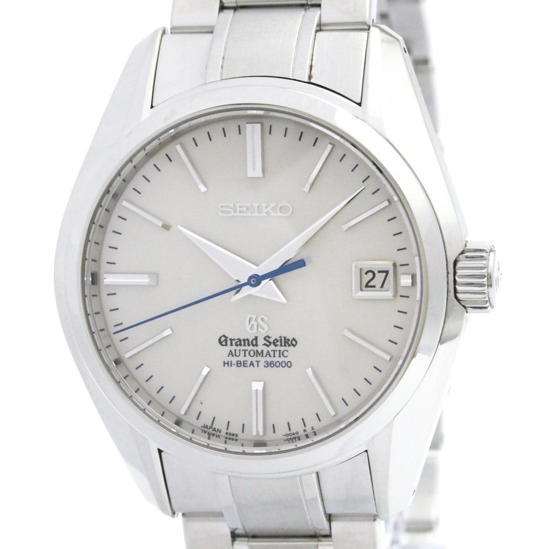 GRAND SEIKO Mechanical Hi-Beat 36000 Watch SBGH001(9S85-00A0) Polished: --- Catalog ---Category: SizeCase Diameter: 40mm / 1.57''Category: DesignType: WristwatchStyle: Dress/FormalGender: MenColor (Dial): SilverMaterial (Band): Stainless steelMaterial (Case): Stainless st